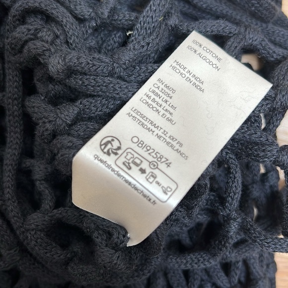 NEW FREE PEOPLE Sam Macrame Tunic Coverup - One Size - Picture 10 of 11